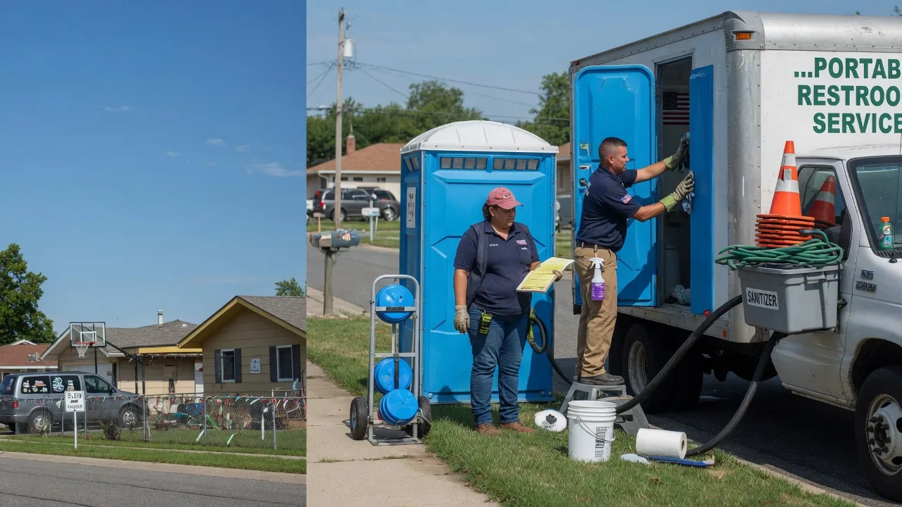 Portable Toilet Rental in Dennis, TX near me